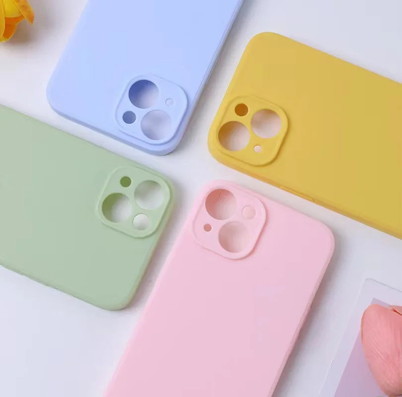 Case For iphone 13 Case iphone 11 12 13 mini 14 15 16 Pro Max Cover Funda TPU Cases Matte Liquid Silicone Cover iphone 13