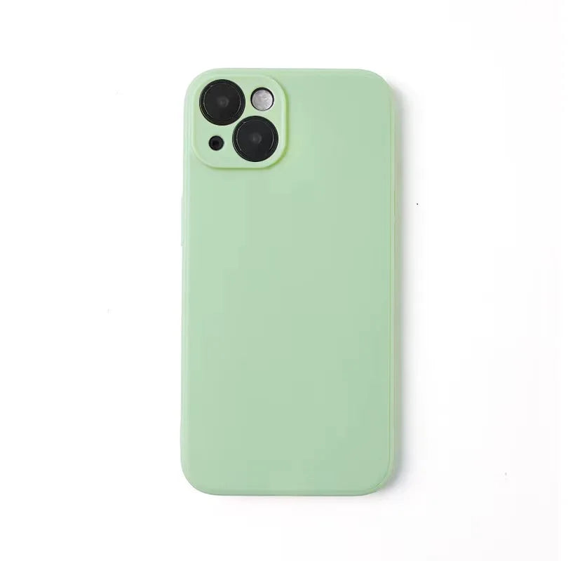 Case For iphone 13 Case iphone 11 12 13 mini 14 15 16 Pro Max Cover Funda TPU Cases Matte Liquid Silicone Cover iphone 13