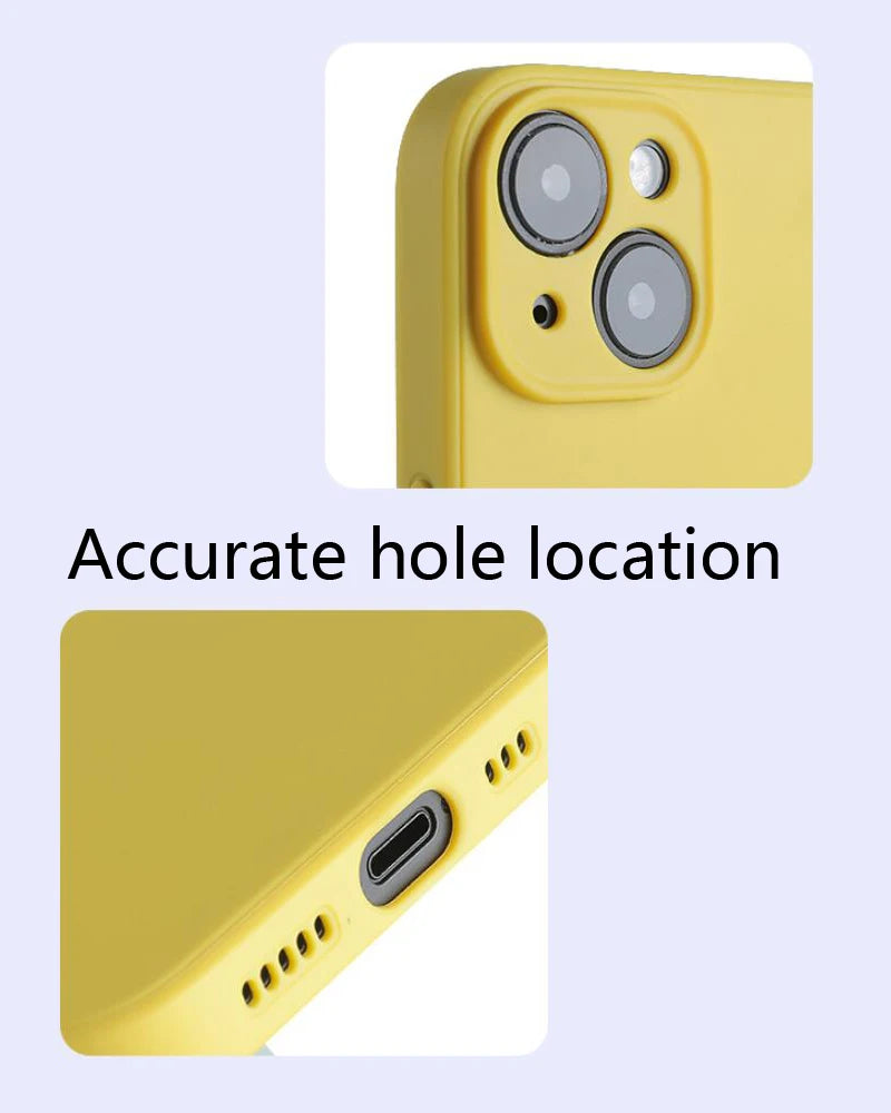 Case For iphone 13 Case iphone 11 12 13 mini 14 15 16 Pro Max Cover Funda TPU Cases Matte Liquid Silicone Cover iphone 13